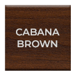 Cabana Brown Entry Door Stain